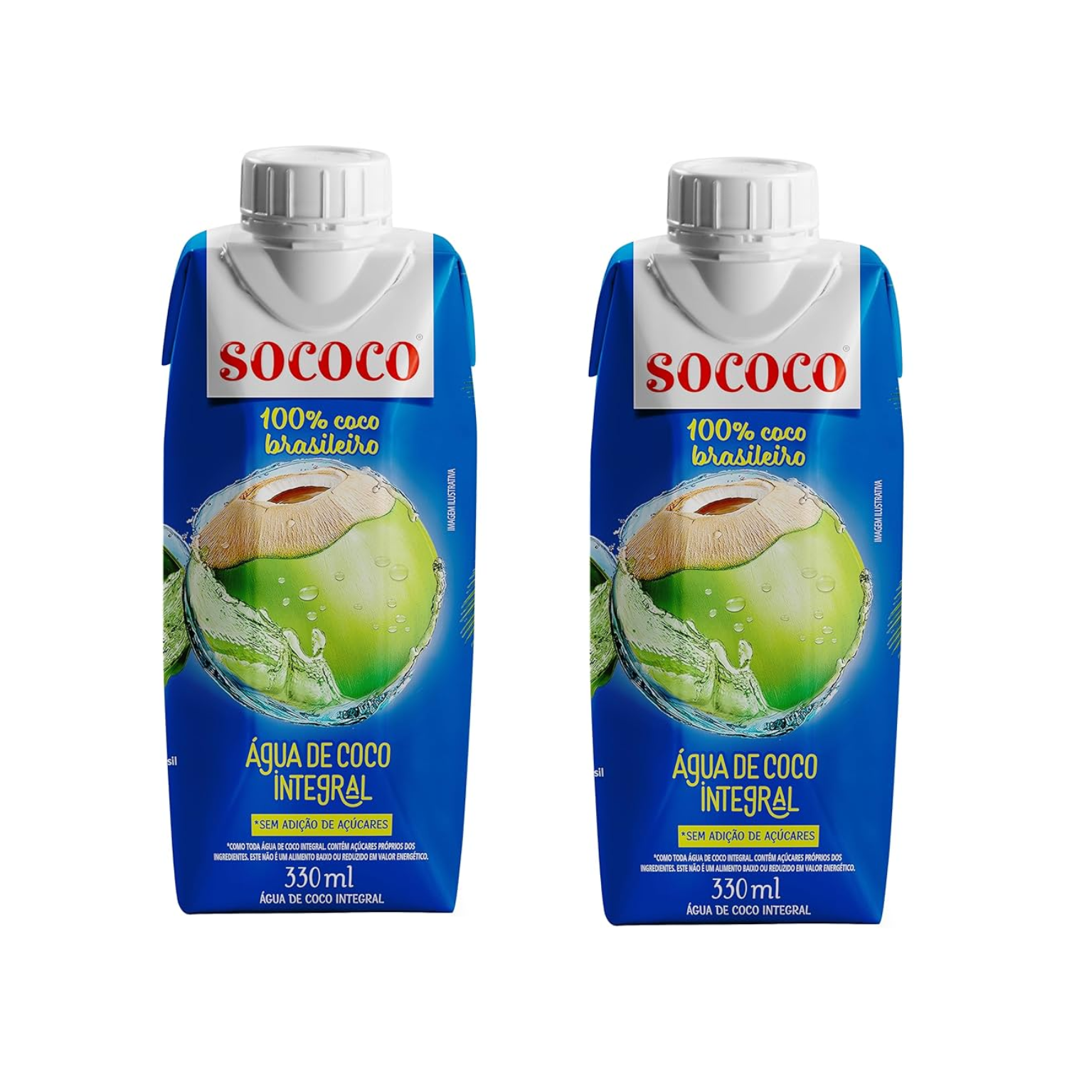 Sococo Água de Coco Integral (2x330ml)